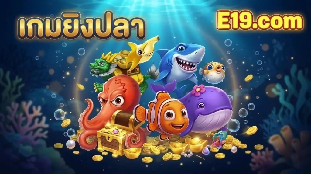 เกมยิงปลาออนไลน์บน E19