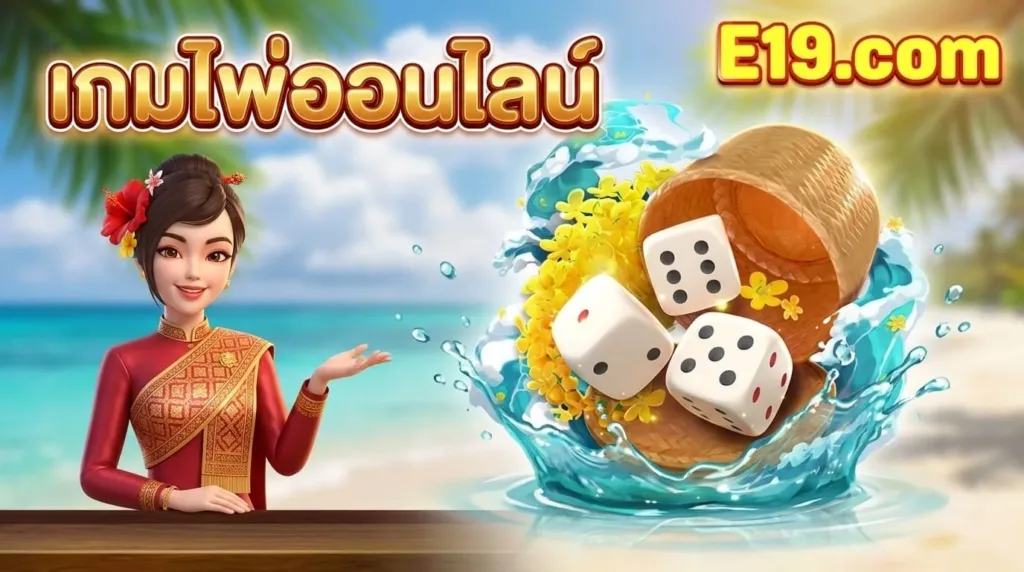 เกมไพ่และลูกเต๋าออนไลน์บน E19